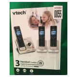 VTECH - 3 HANDSET CORDLESS DIGITAL ANSWERING