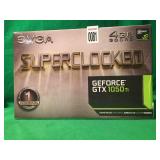 EVGA SUPERCLOCKED GEFORCE GTX 1050TI GRAPHICS CARD