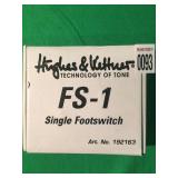 HUGHES AND KETTER FS 1 SINGLE FOOTSWITCH