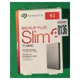 SEAGATE BACKUP PLUS SLIM FOR MAC 1TB