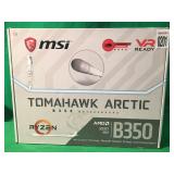 MSI TOMHAWK ARCTIC B 350 MOTHERBOARD