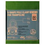 U-SHAPE POLE CLAMP FOR TRAMPOLINE