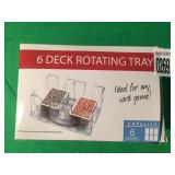 6 DECK RITATING TRAY