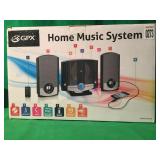 GPX HOME MUSIC SYSTEM