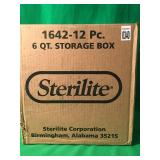 STERILITE CORPORATION 6QT STORAGE BOX