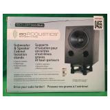 ISO ACOUSTICS SUBWOOFER AND SPEAKER CABINET