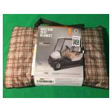 GOLF CAR SEAT BLANKET
