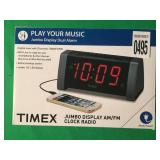 TIMEX JUMBO DISPLAY AM/FM