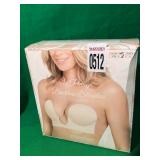 U PLUNGE BLACKLESS STRAPLESS