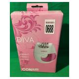 CONAIR DIVA WOMANS COMPACT EPILATOR