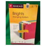 SMEAD BRIGHTS HANGING FOLDERS