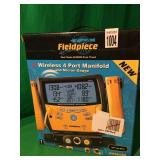 FIELDPIECE-WIRELESS 4 PORT MANIFOLD & MICRON GAUGE