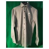 STACY ADAMS MENS LONGSLEEVE POLO 15/32-33
