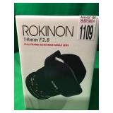 ROKINON 14MM F2.8 FULL FRAME ULTRA WIDE ANGLE