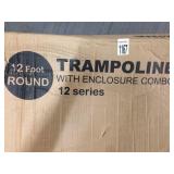 12FT TRAMPOLINE W/ ENCLOSURE COMBO