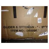 GLIDER & OTTOMAN