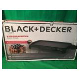 BLACK & DECKEKR 8 SERVE ELECTRIC GRIDDLE