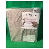 PINZON VELVET PLUSH THROW - GREY