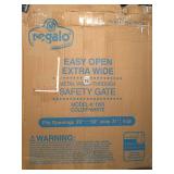 REGALO EASY OPEN METAL WALK THROUGH SAFETY GATE