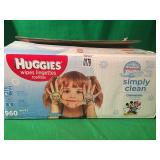 HUGGIES WIPES LINGETTES