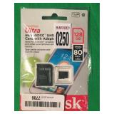 SANDISK ULTRA MICROSDXC UHS-1 CARD W/ADAPTER 128GB