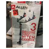 ALLEN SPORTS DELUXE THREE BIKE HITCH MOUNTED