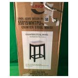 COUNTER STOOL WHITE