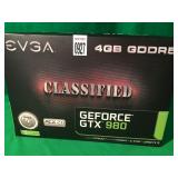 EVGA  CLASSIFIED GEFORCE GTX 980