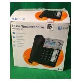 AT&T 2 LINE SPEAKERPHONE