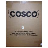 COSCO 34" SQUARE FOLDING TABLE