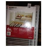 CLOSET MAID SUPER SLIDE - SHELF KIT WITH CLOSET RO