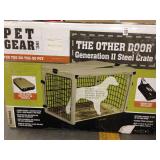 PET GEAR - FOLDING STEEL CRATE