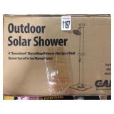 OUTDOOR SOLAR SHOWER