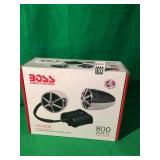 BOSS BLUETOOTH ALL TERRAIN SPEAKER AND AMPLIFIER BOSS BLUETOOTH ALL TERRAIN SPEAKER AND AMPLIFIER
