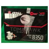 MSI B350 TOMAHAWK MOTHERBOARD MSI B350 TOMAHAWK MOTHERBOARD
