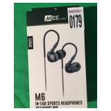 MEE AUDIO - M6 IN EAR SPORTS HEADPHONES MEE AUDIO - M6 IN EAR SPORTS HEADPHONES