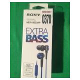 SONY EXTRA BASS EARPHONES SONY EXTRA BASS EARPHONES