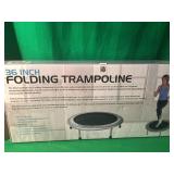 STAMINA - 36' FOLDING TRAMPOLINE STAMINA - 36' FOLDING TRAMPOLINE