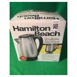 HAMILTON BEACH - 1.7L ELECTRIC KETTLE HAMILTON BEACH - 1.7L ELECTRIC KETTLE