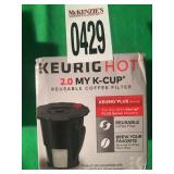 KEURIG HOT - 2.0 MY KCUP KEURIG HOT - 2.0 MY KCUP