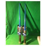 TWO BLUE LIGHTSABERS TWO BLUE LIGHTSABERS