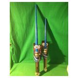 TWO BLUE LIGHTSABERS TWO BLUE LIGHTSABERS