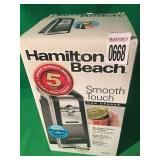 HAMILTON BEACH - SMOOTH TOUCH CAN OPENER HAMILTON BEACH - SMOOTH TOUCH CAN OPENER