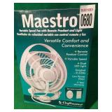MAESTRO VARIABLE SPEED FAN MAESTRO VARIABLE SPEED FAN