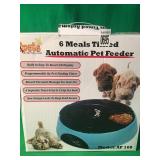OPETS - 6 MEALS TIMED AUTOMATIC PET FEEDER OPETS - 6 MEALS TIMED AUTOMATIC PET FEEDER