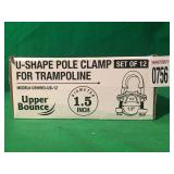 UPPER BOUNCE - U SHAPE POLE CLAMP UPPER BOUNCE - U SHAPE POLE CLAMP