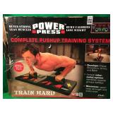POWER PRESS PUSHUP TRAINING SYSTEM POWER PRESS PUSHUP TRAINING SYSTEM