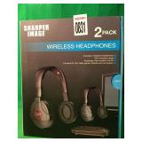 SHARPER IMAGE WIRELESS HEADPHONES SHARPER IMAGE WIRELESS HEADPHONES