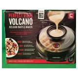 PERFECT POUR VOLCANO BELGIAN WAFFLE MAKER PERFECT POUR VOLCANO BELGIAN WAFFLE MAKER