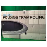 STAMINA 36' FOLDING TRAMPOLINE STAMINA 36' FOLDING TRAMPOLINE